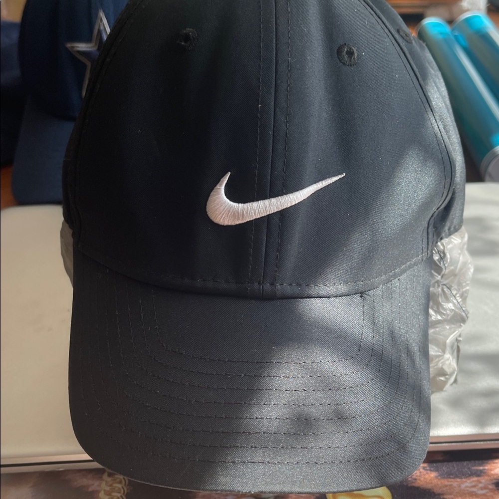 Nike Black and White Logo Cap